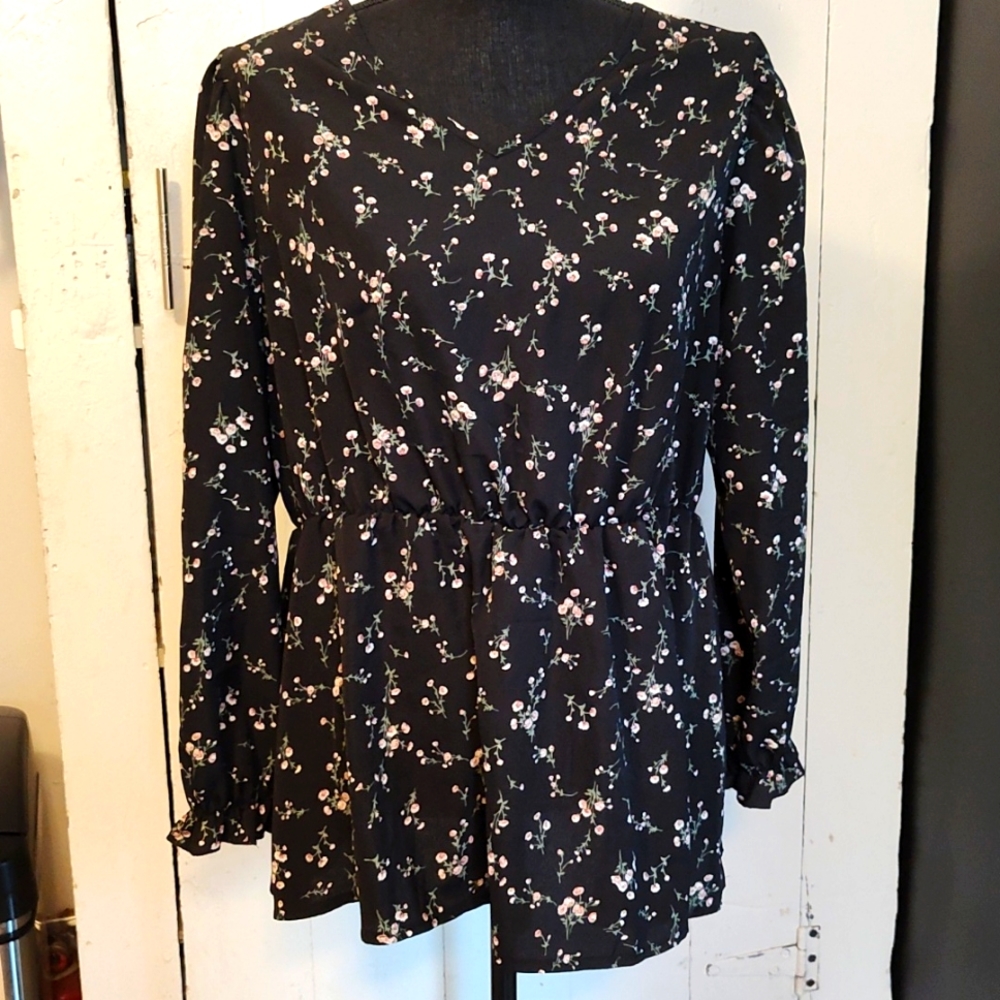Shein Flora Top